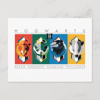 Postal Harry Potter| Signos HOGWARTS™ House