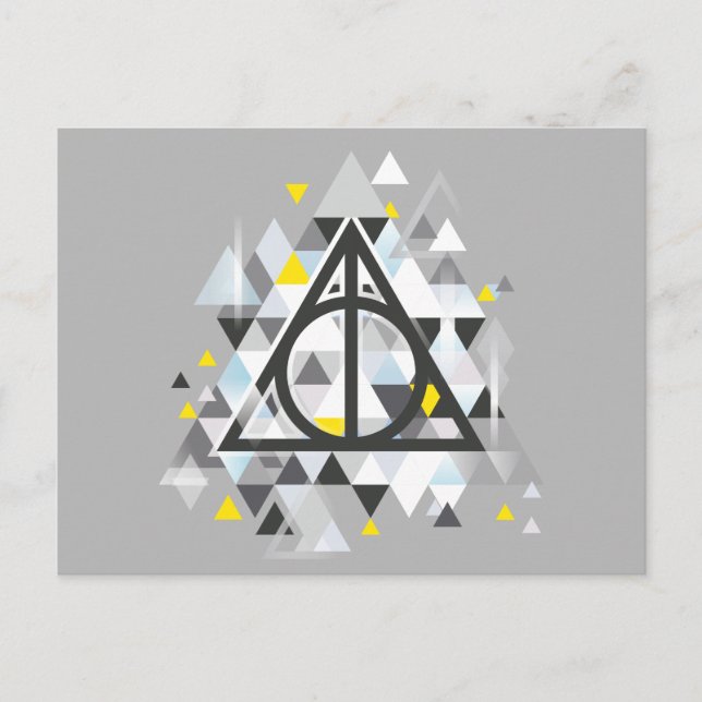 Postal Harry Potter | Símbolo geométrico de las Reliquias (Anverso)