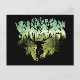 Postal Harry Potter Spell   Stag Patronus