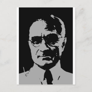 Postal Harry S. Truman silhouette