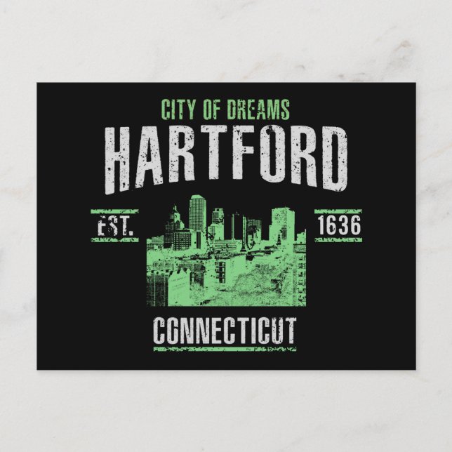 Postal Hartford (Anverso)