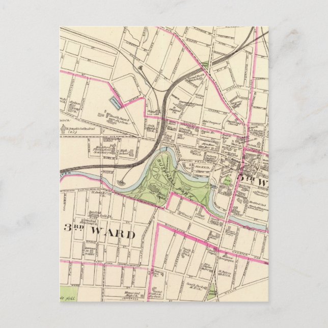 Postal Hartford, Central (Anverso)