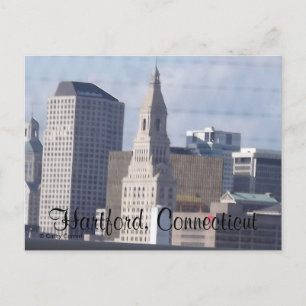 Postal Hartford Connecticut Postcard