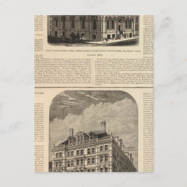 Postal Hartford Fire Insurance Company (Anverso)