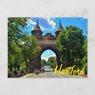 Postal Hartford Postcard