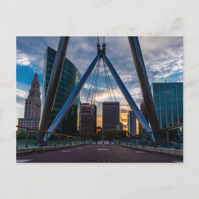Postal Hartford Sunset (Anverso)
