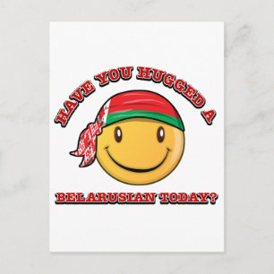 Postal ¿Has abrazado a un bielorruso hoy?