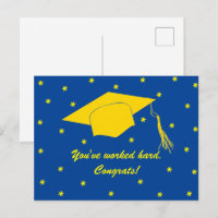 Has trabajado duro. ¡Felicidades!