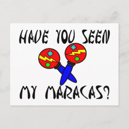 Postal Has visto mi Maracas
