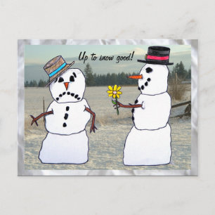 Postal Hasta Nieve Buena