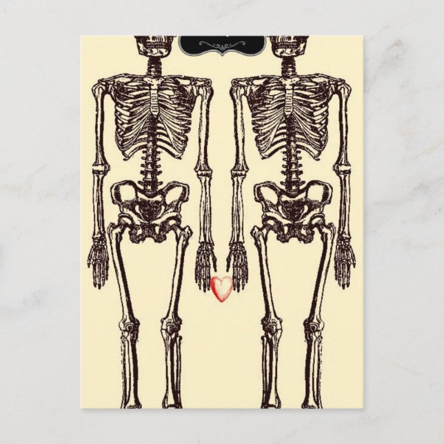 Postal Hasta que la muerte nos separemos (Anverso)