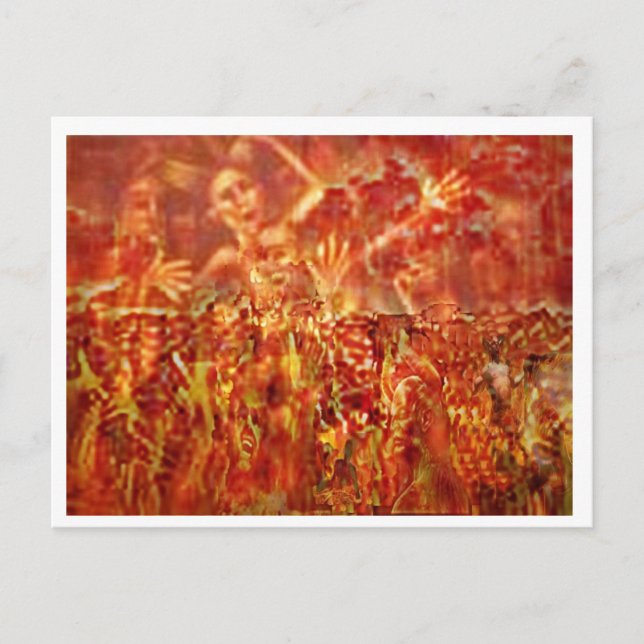 Postal Hasta tarde para la oración (Anverso)