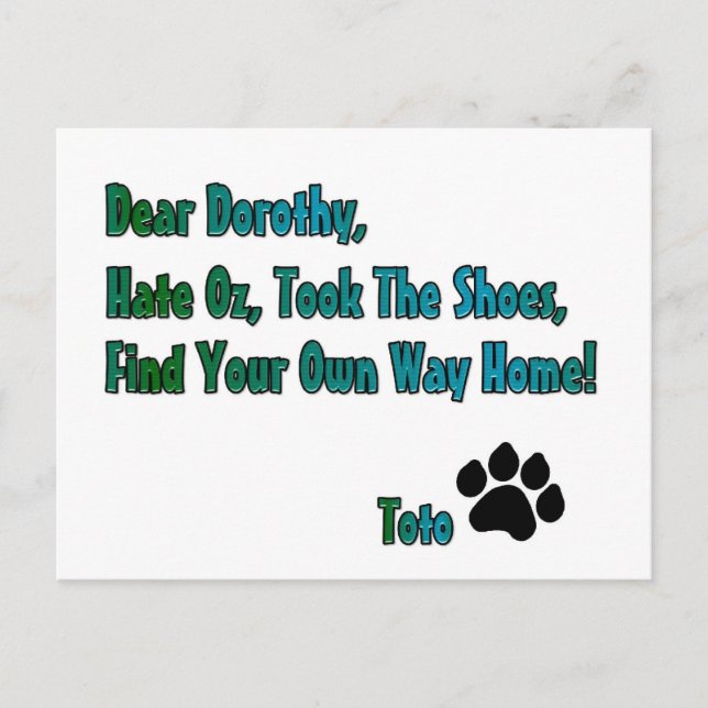 Postal Hate oz (Anverso)