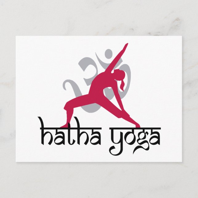 Postal Hatha Yoga Pose (Anverso)