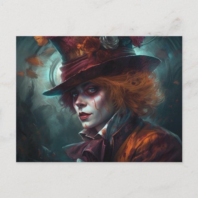 Postal Hatter Postcard (Anverso)
