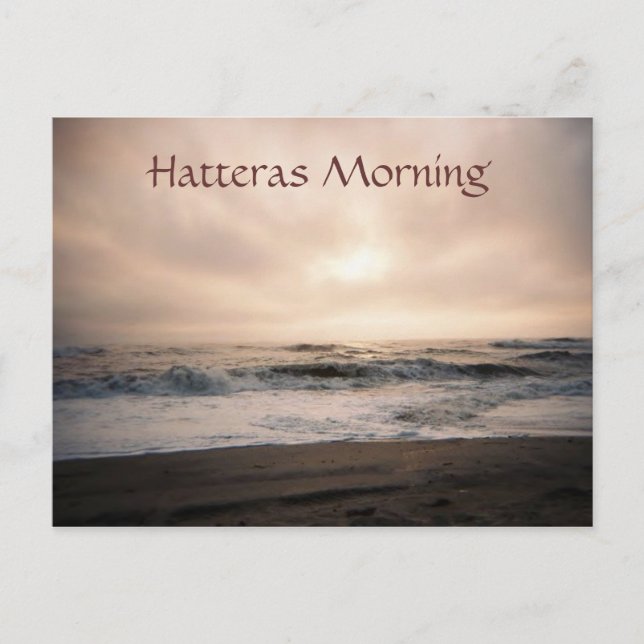 Postal Hatteras Morning (Anverso)