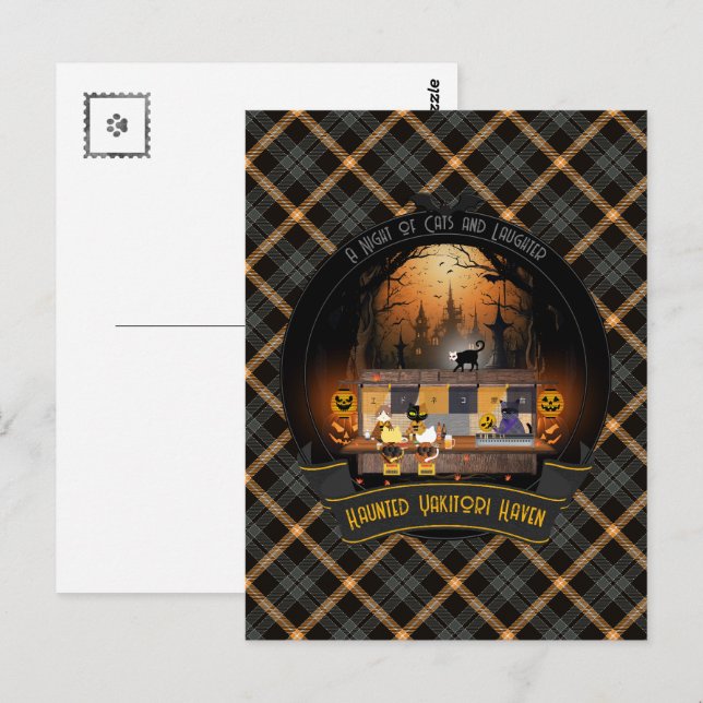 Postal Haunted Yakitori Haven (Anverso / Reverso)