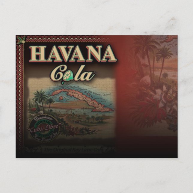 Postal Havana Cola Post Card (Anverso)