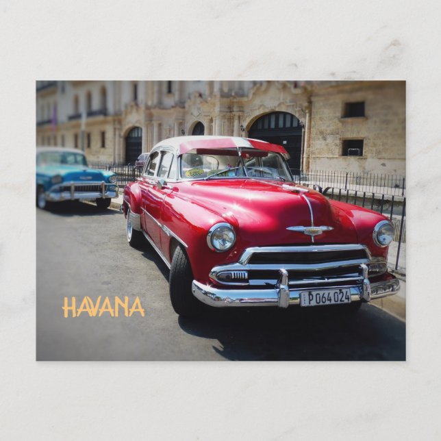 POSTAL HAVANA CUBA (Anverso)
