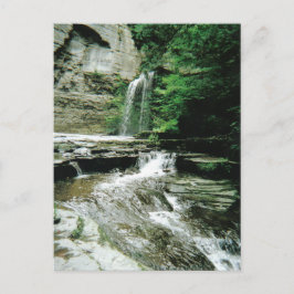 Postal Havana Glen cae en las cataratas de Montour, posta