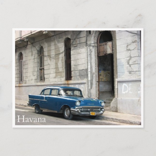 Postal havana vintage (Anverso)