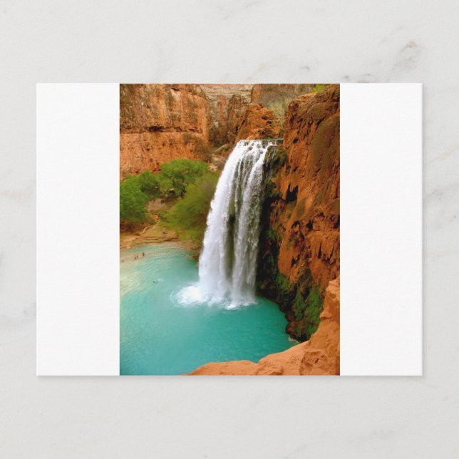 Postal Havasu Falls (Anverso)