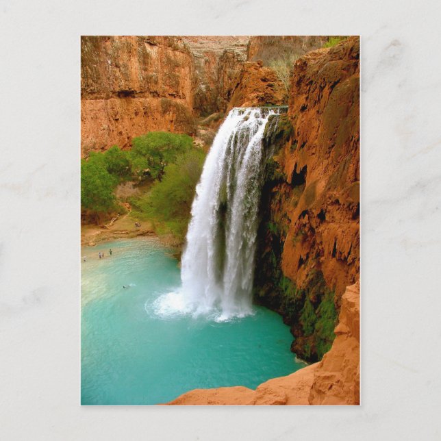 Postal Havasu Falls (Anverso)