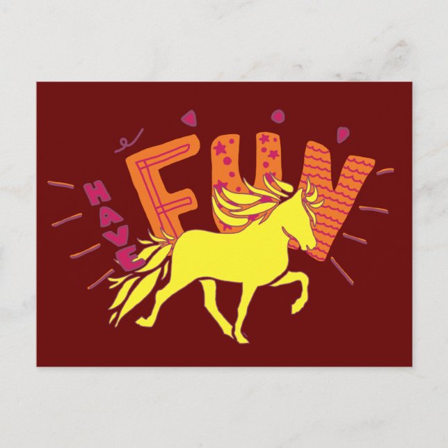 Postal Have FUN (Anverso)