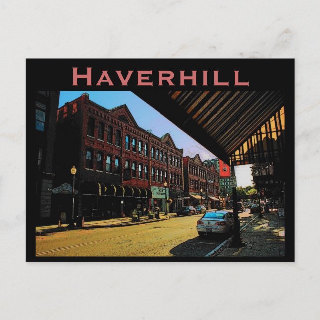 Postal Haverhill Postcard (Anverso)