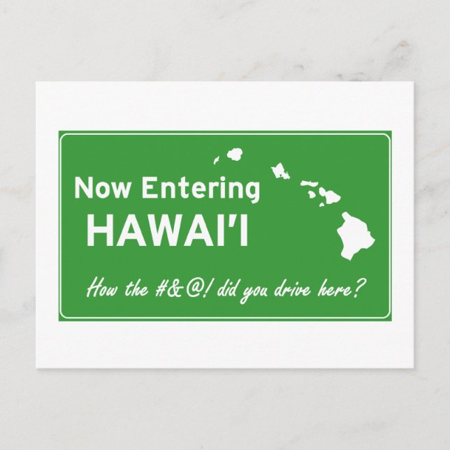 Postal Hawái (Anverso)