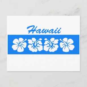 Postal Hawai azul