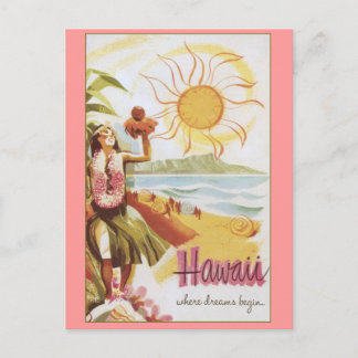 Postal Hawái - Donde empiezan los sueños