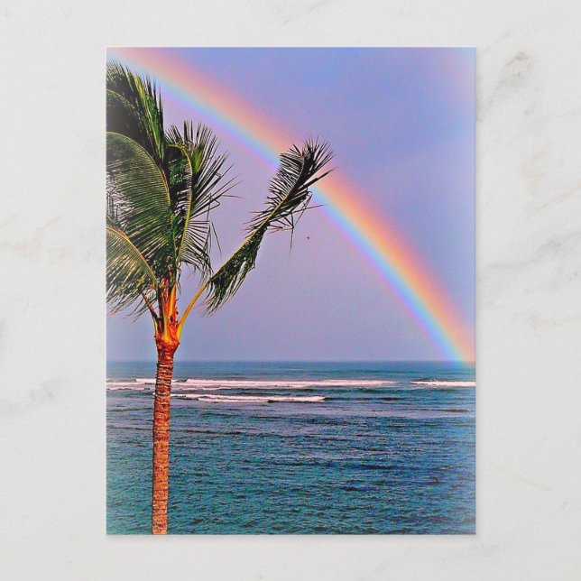 Postal Hawaiana Rainbow (Anverso)