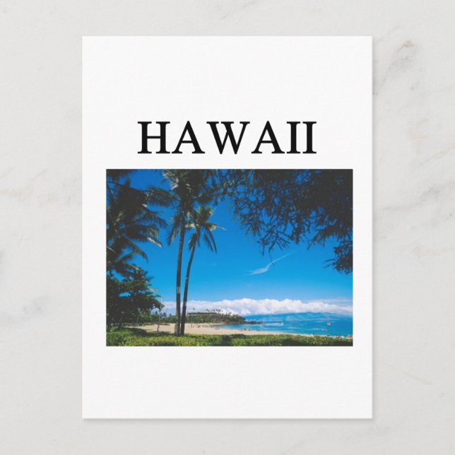 Postal hawaii (Anverso)