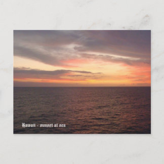 Postal hawaii 2008 (394), Hawaii - puesta de sol en el ma
