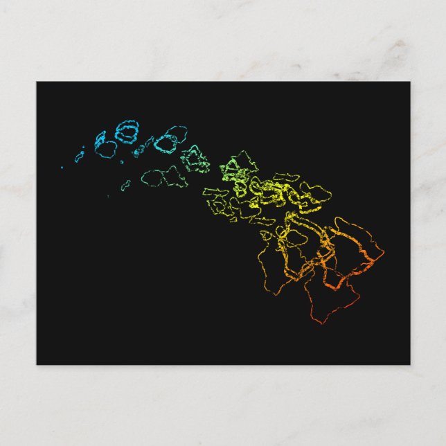 Postal hawaii chill blur (Anverso)