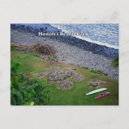 Postal Hawaii del Honoli'i Beach Park