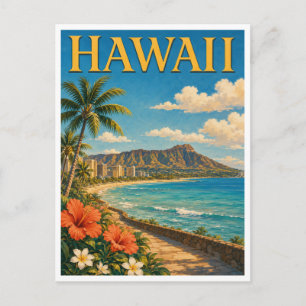 Postal Hawaii Diamond Head GeoSaga