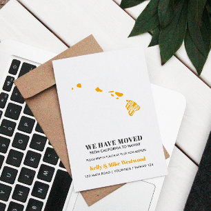 Postal HAWAII Hemos movido nueva dirección Nueva casa