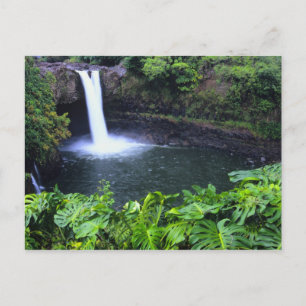 Postal Hawaii, Isla Grande, Hilo, Cataratas Arcoiris, Lus