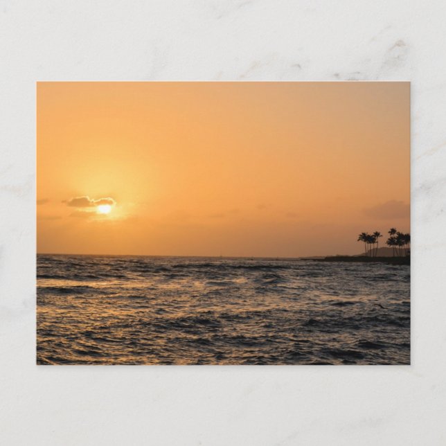 Postal Hawaii Sunset (Anverso)