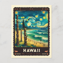 Postal Hawaii | Vincent Van Gogh Inspired