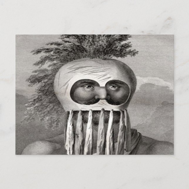 Postal Hawaiian Koa Warrior (Anverso)