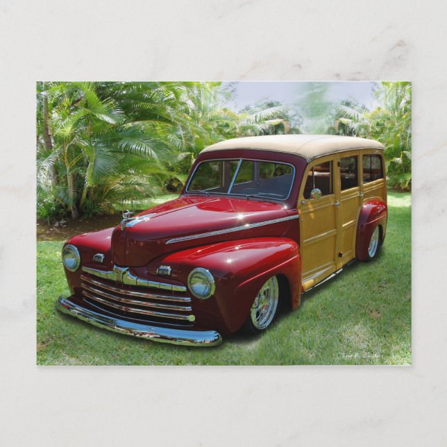 Postal Hawaiian Woodie (Anverso)