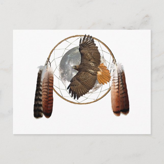 Postal Hawk Moon (Anverso)