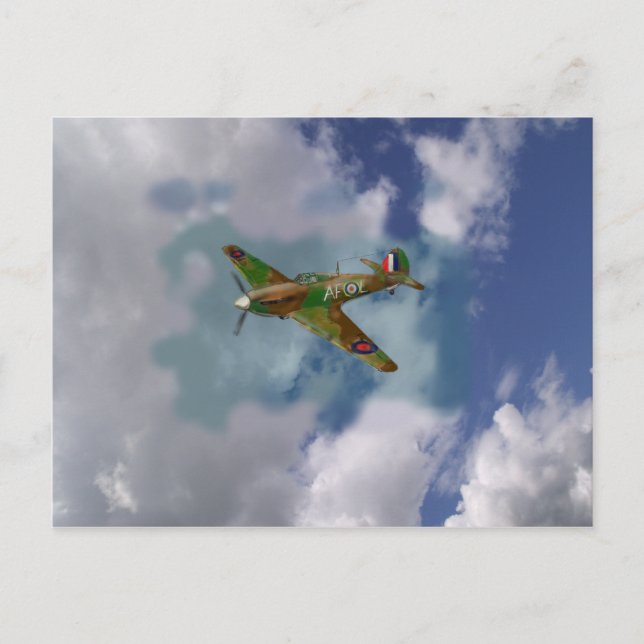 Postal Hawker Hurrican (Anverso)