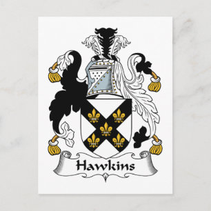 Postal Hawkins Family Crest
