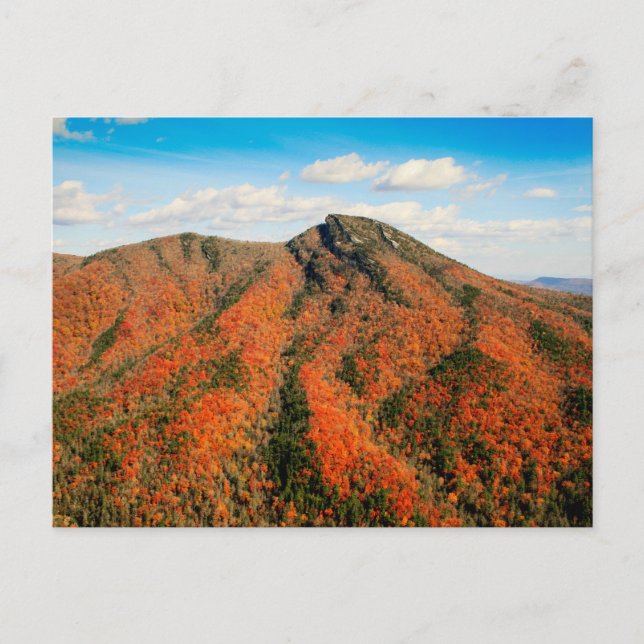 Postal Hawksbill Mountain, Linville Gorge, North Carolina (Anverso)