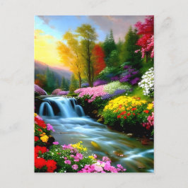 Postal Hay algo especial en las pequeñas cascadas.