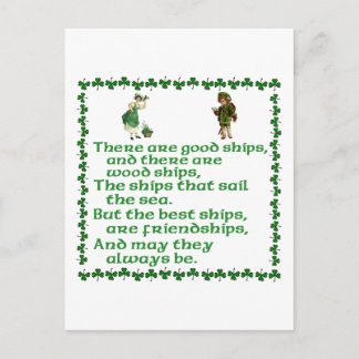 Postal Hay buenos barcos.